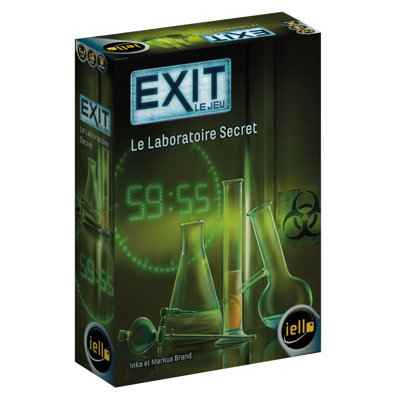 Jeu de société Exit : Le Laboratoire Secret