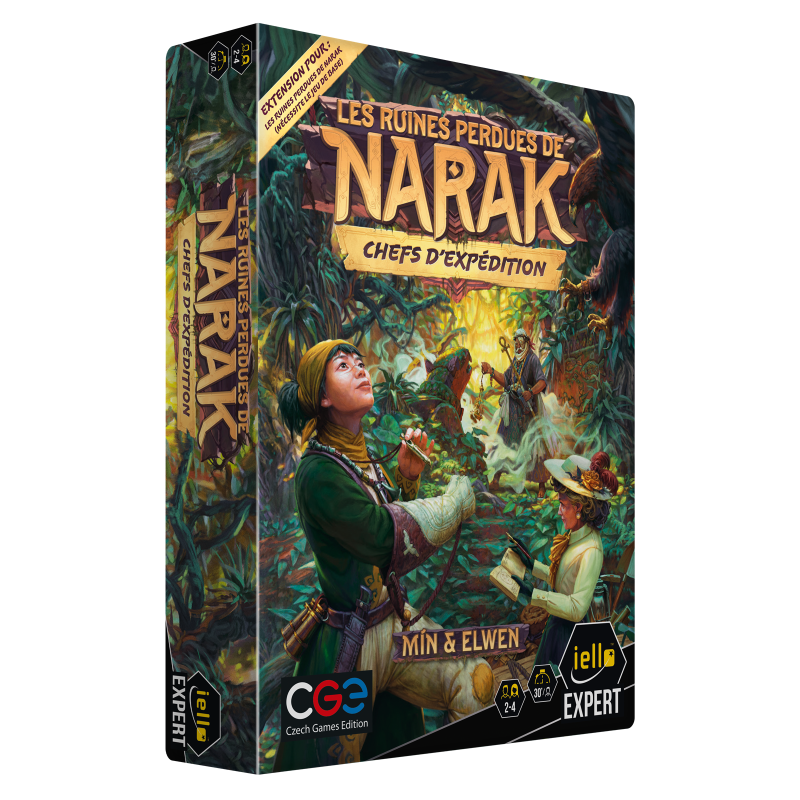 Jeu de société Ruines Perdues de Narak (Les) : Chefs d'expédition