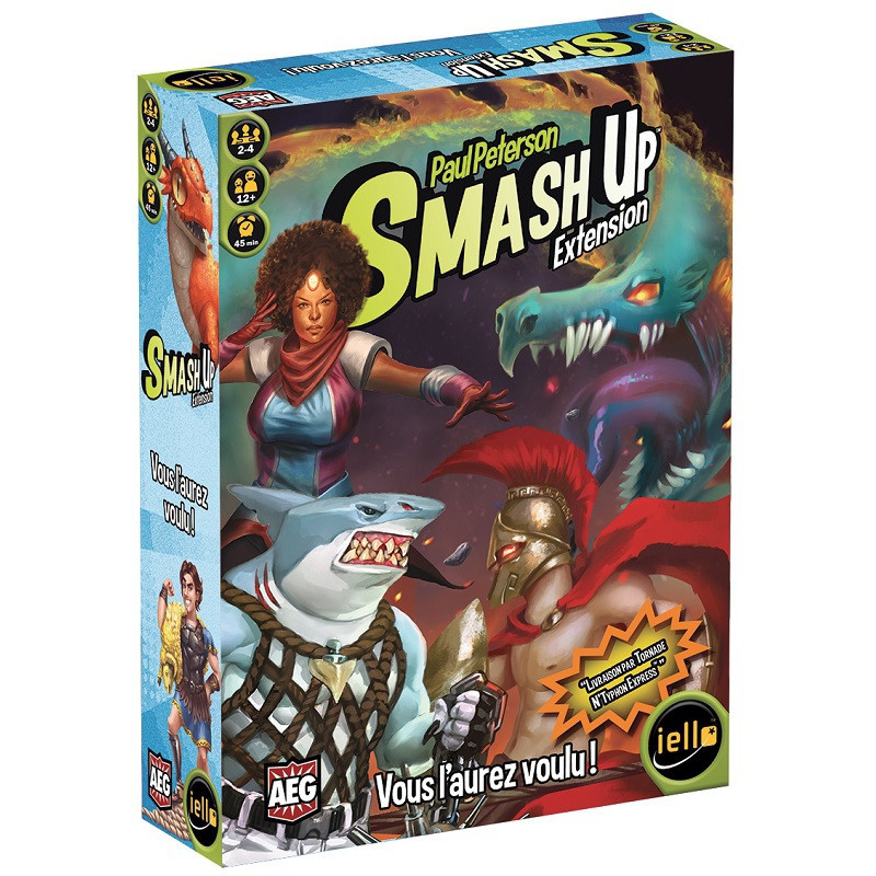 Jeu de société Smash Up - Vous l'Aurez Voulu