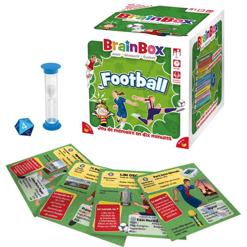 Jeu de société BrainBox : Football