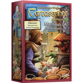 Jeu de société Carcassonne : Marchands et Bâtisseurs (Ext)