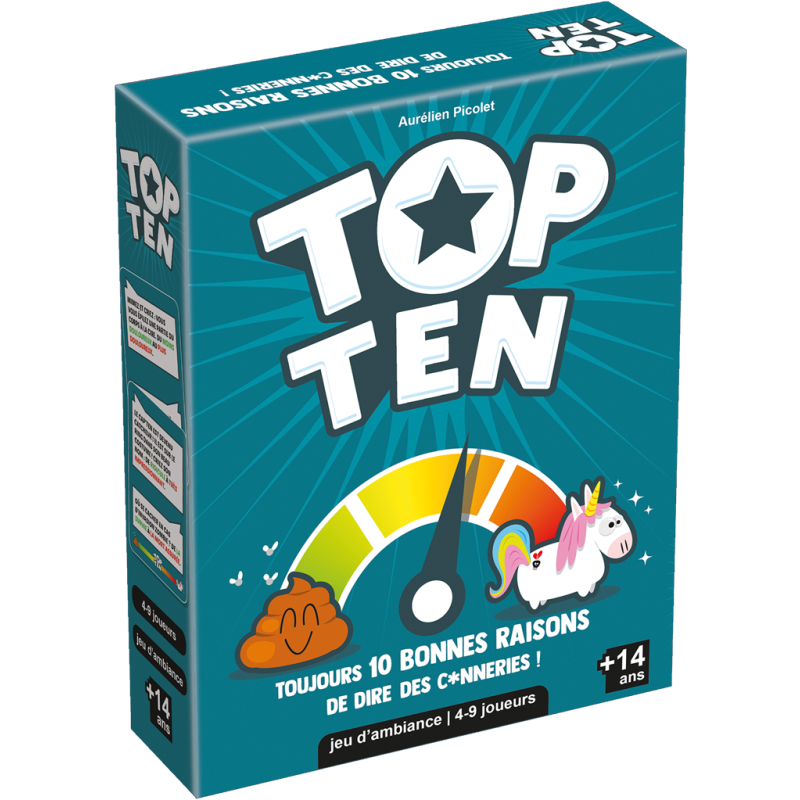 Jeu de société Top Ten