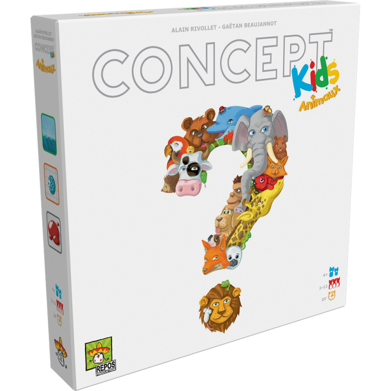 Jeu de société Concept Kids : Animaux