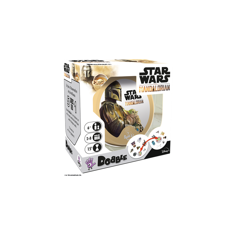 Jeu de société Dobble Star Wars Mandalorian