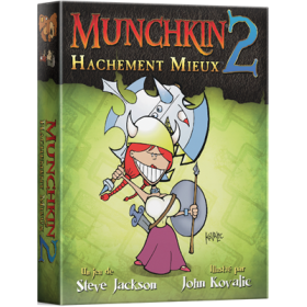 Munchkin 2 : Hachement Mieux (Ext) Jeu de société Munchkin 2 : Hachement Mieux (Ext)