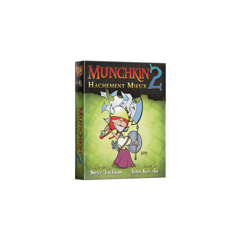 Jeu de société Munchkin 2 : Hachement Mieux (Ext)