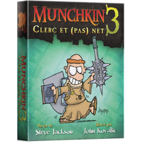 Munchkin 3 : Clerc et (pas) Net (Ext) Jeu de société Munchkin 3 : Clerc et (pas) Net (Ext)