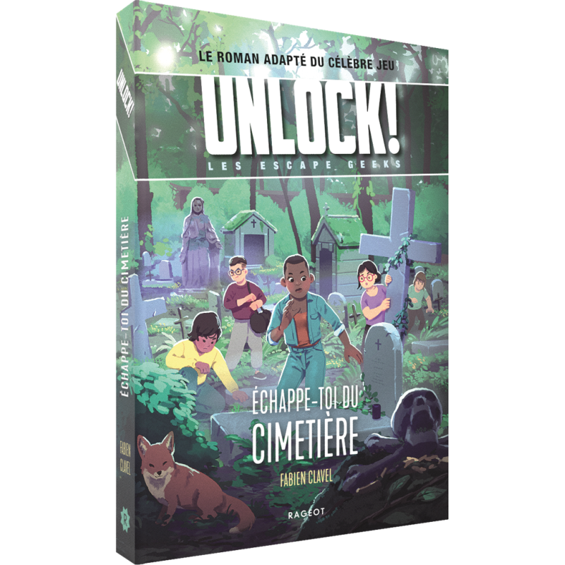 Jeu de société Unlock Escape Geeks T2 Échappe-toi du cimetière