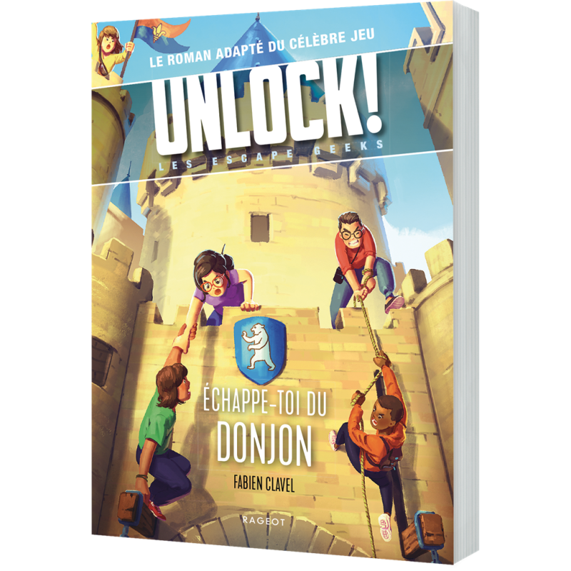 Jeu de société Unlock Escape Geeks T4 Échappe-toi du donjon