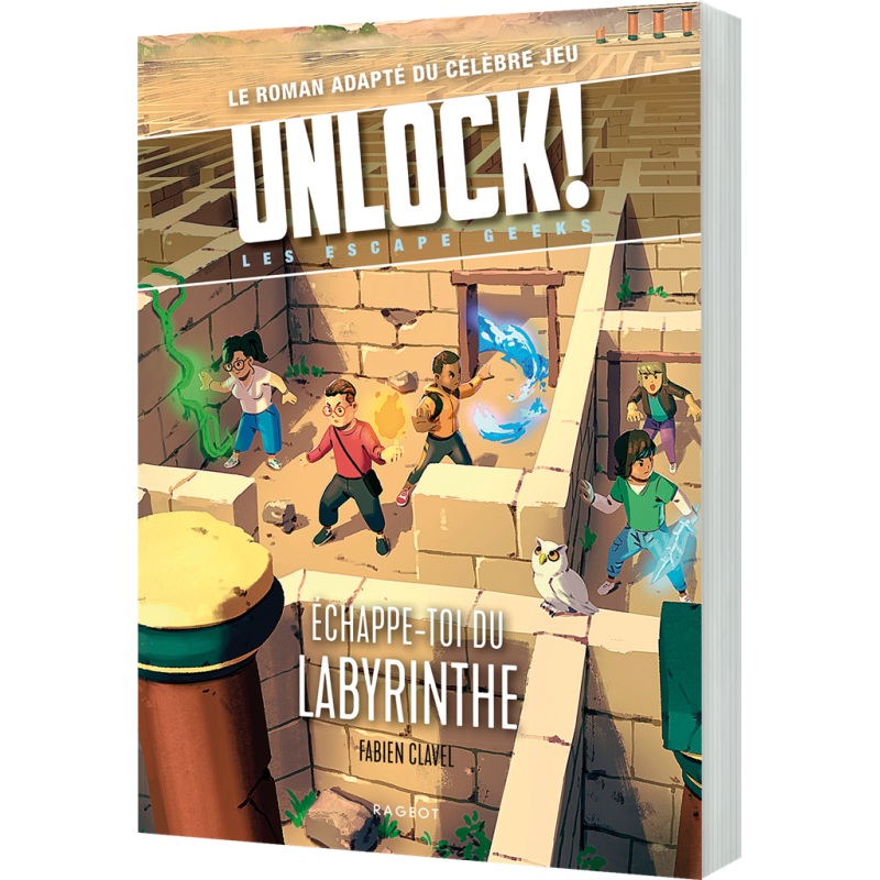 Jeu de société Unlock Escape Geeks T5 Échappe-toi du labyrinthe