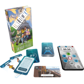 Jeu de société Unlock Escape Geeks : La Tour Eiffel (Jeu)