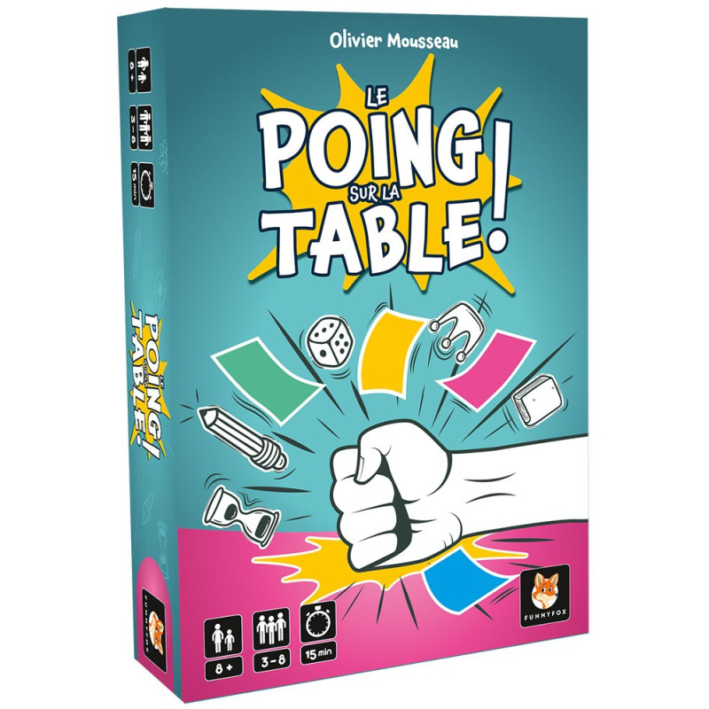 Jeu de société LE POING SUR LA TABLE