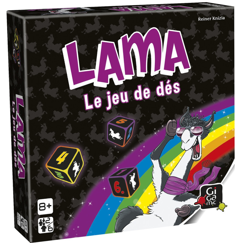 Jeu de société LAMA, le jeu de dés