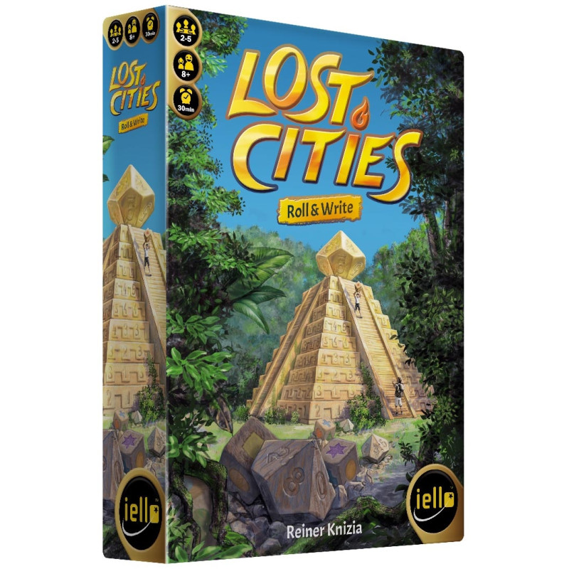 Jeu de société Lost Cities : Roll & Write