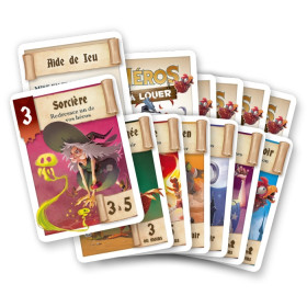 Héros à Louer Jeu de société Héros à Louer