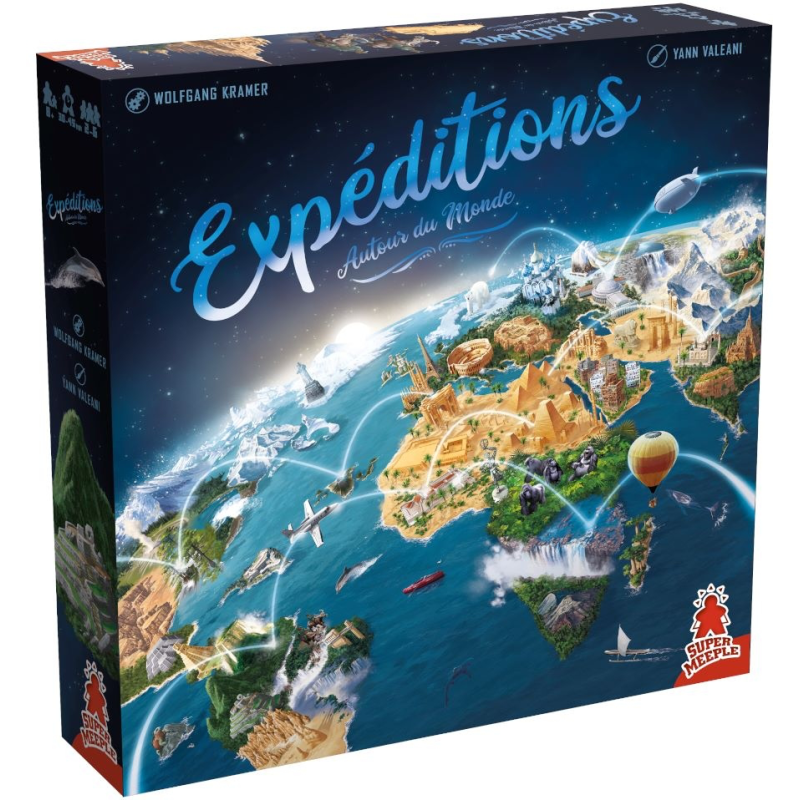 Jeu de société Expeditions autour du monde