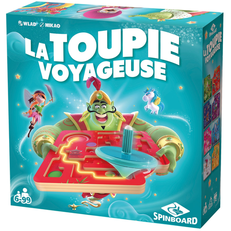 Jeu de société La Toupie Voyageuse