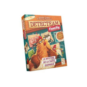 Detecteam - Le mystère de la tarte disparue Jeu de société Detecteam - Le mystère de la tarte disparue