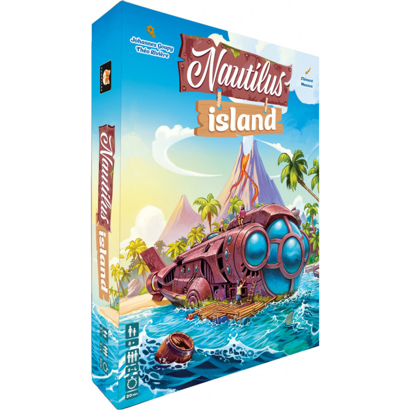 Jeu de société Nautilus Island