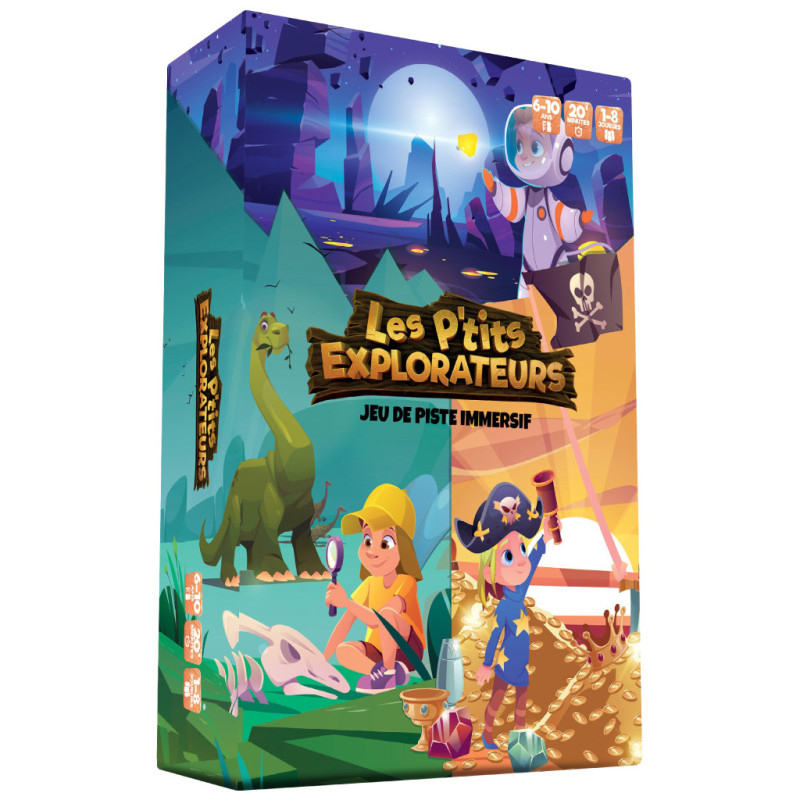 Jeu de société Les p'tits explorateurs