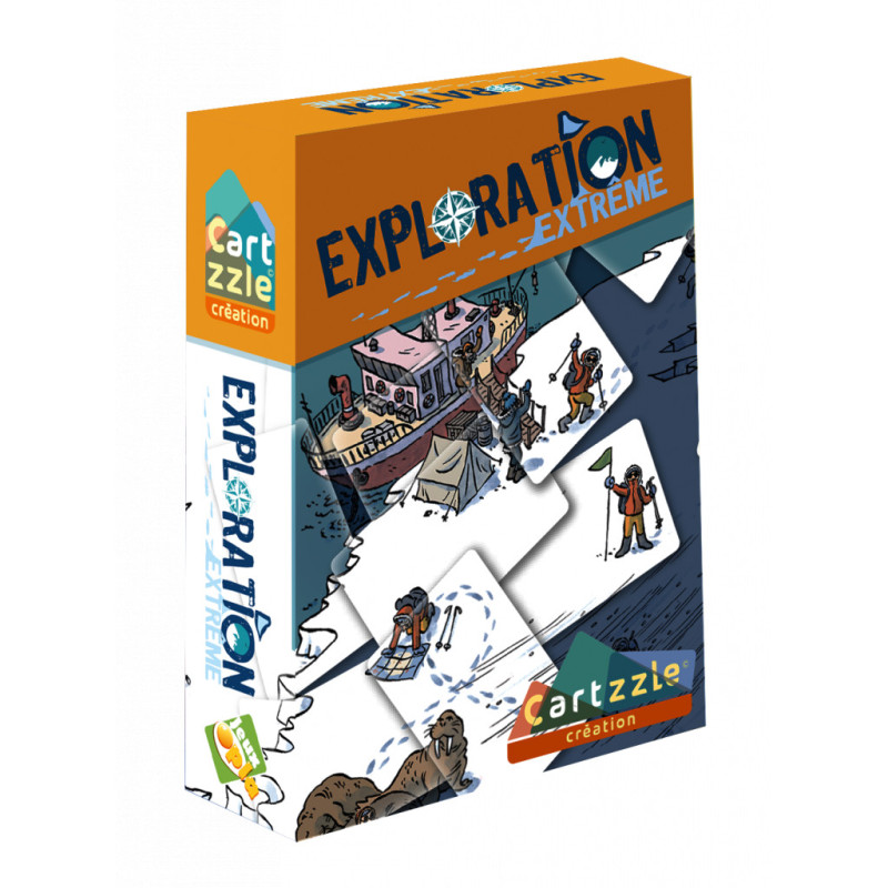 Jeu de société Cartzzle - Exploration Extrême