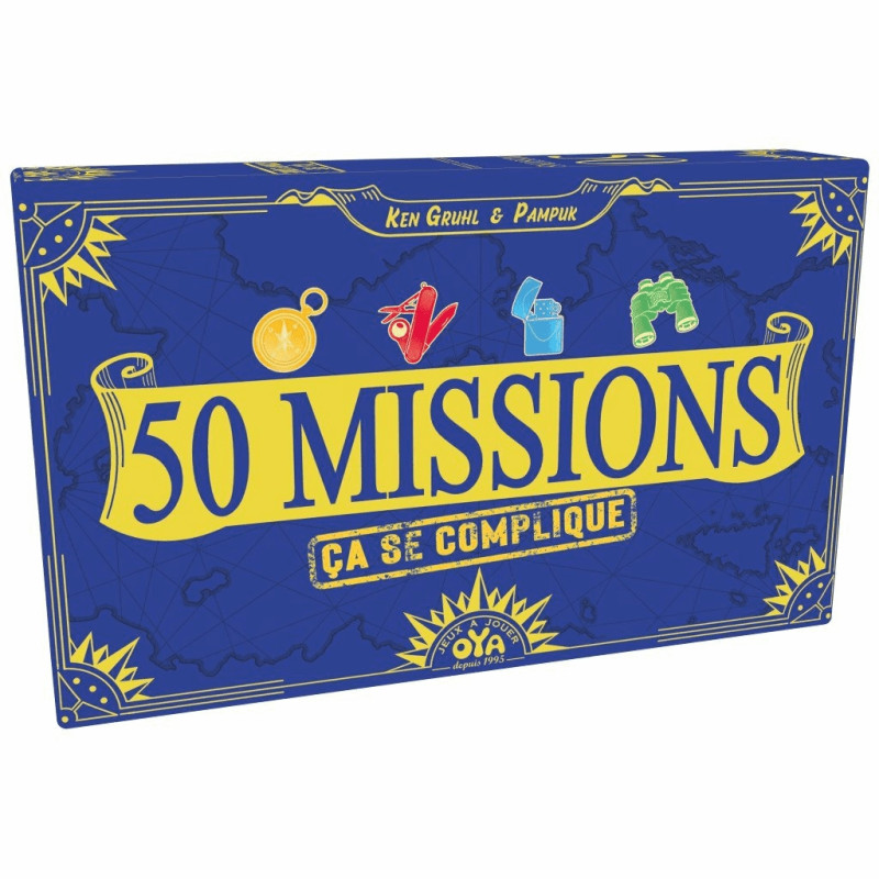 Jeu de société 50 Missions, ca se complique