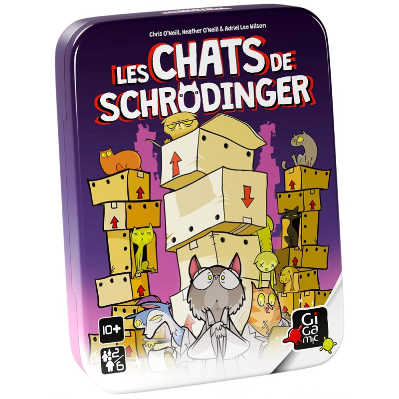 Jeu de société LES CHATS DE SCHRÖDINGER