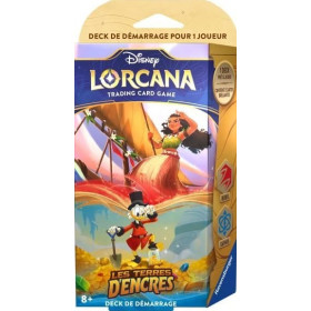 Disney Lorcana - Deck de démarrage : Les Terres d'Encres - Vaiana et Oncle Picsou Jeu de société Disney Lorcana - Deck de démarrage : Les Terres d'Encres - Vaiana et Oncle Picsou