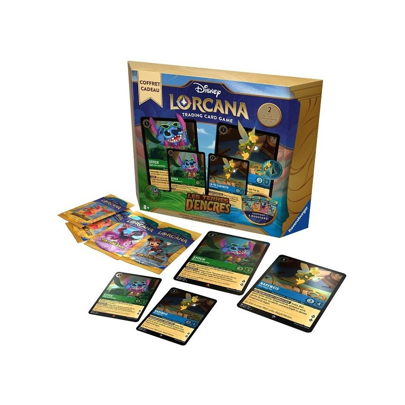 Jeu de société Disney Lorcana - Les Terres d'Encres : Coffret Cadeau