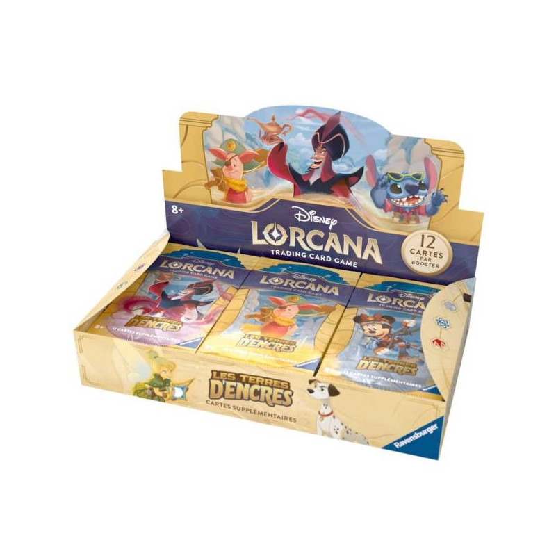 Jeu de société Disney Lorcana - Les Terres d'Encres : Display 24 Boosters