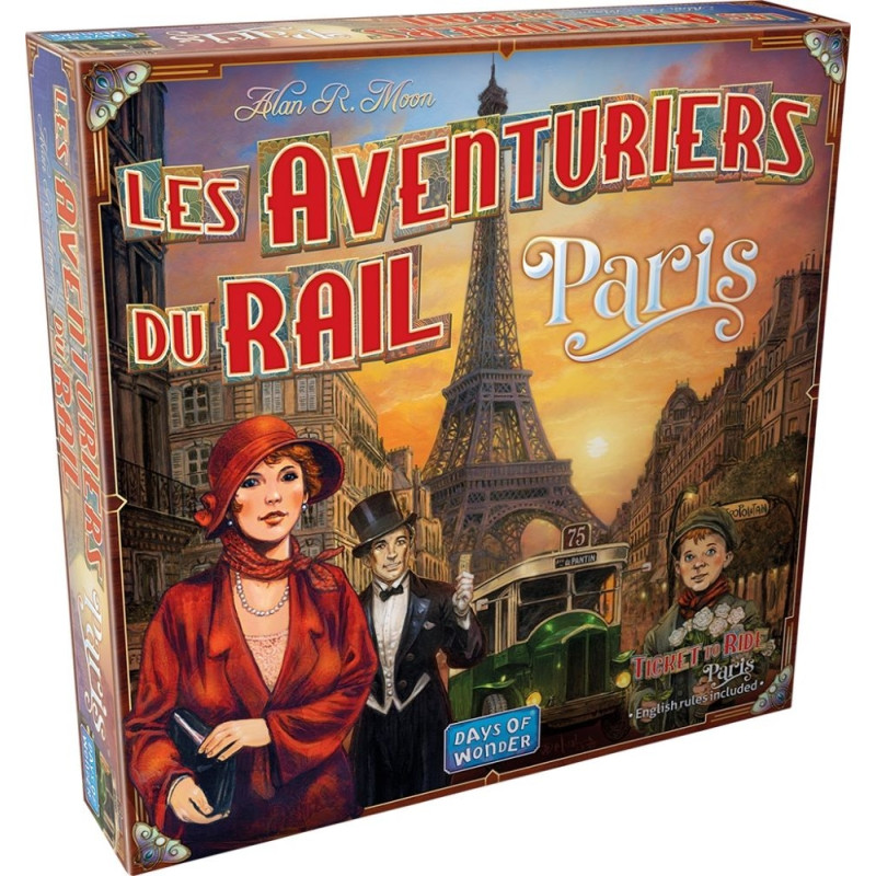 Jeu de société Les Aventuriers du Rail Paris