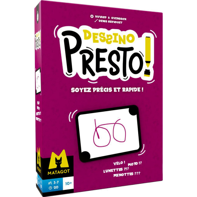 Jeu de société Dessino Presto