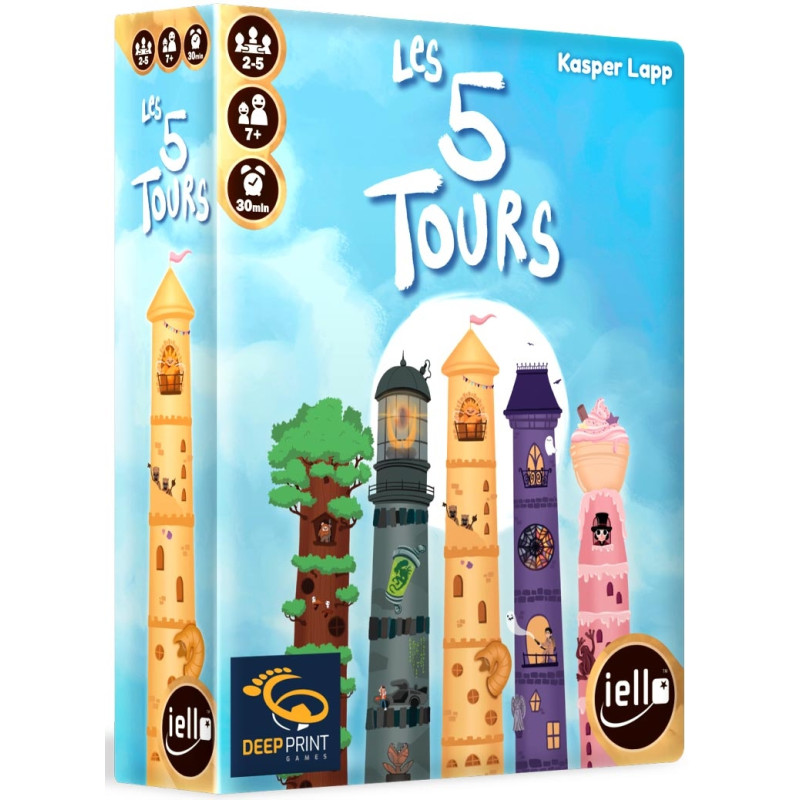 Jeu de société Les 5 tours