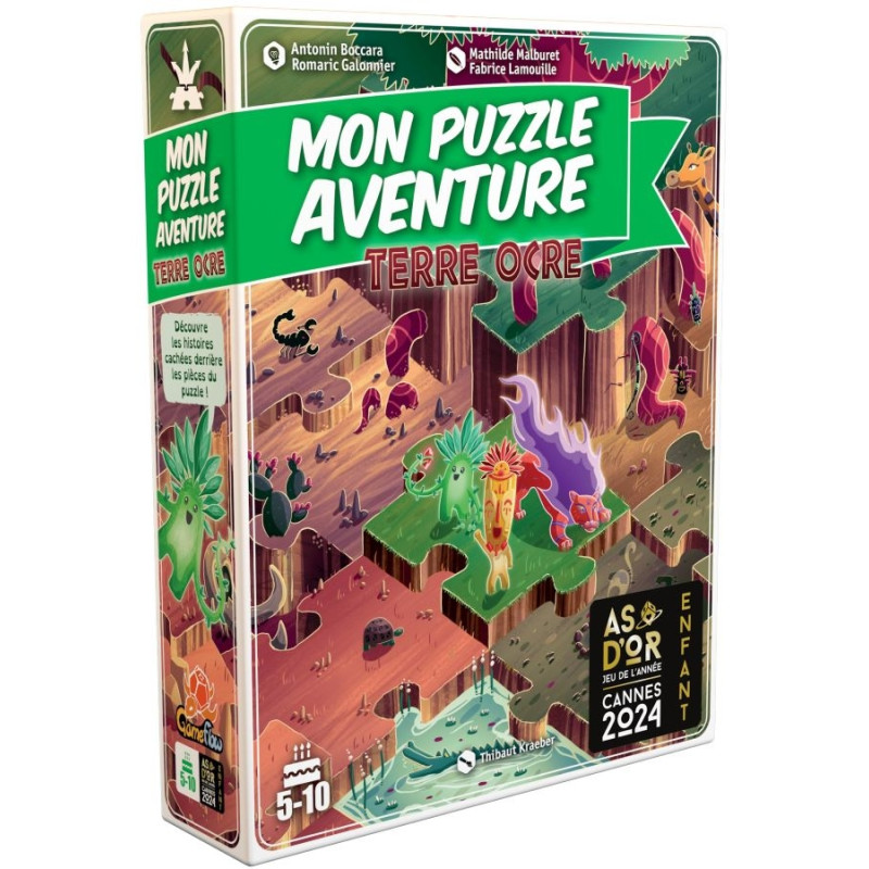 Jeu de société Mon Puzzle Aventure : Terre Ocre