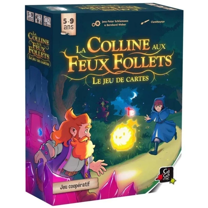 Jeu de société La Colline aux Feux Follets Le Jeu de Cartes