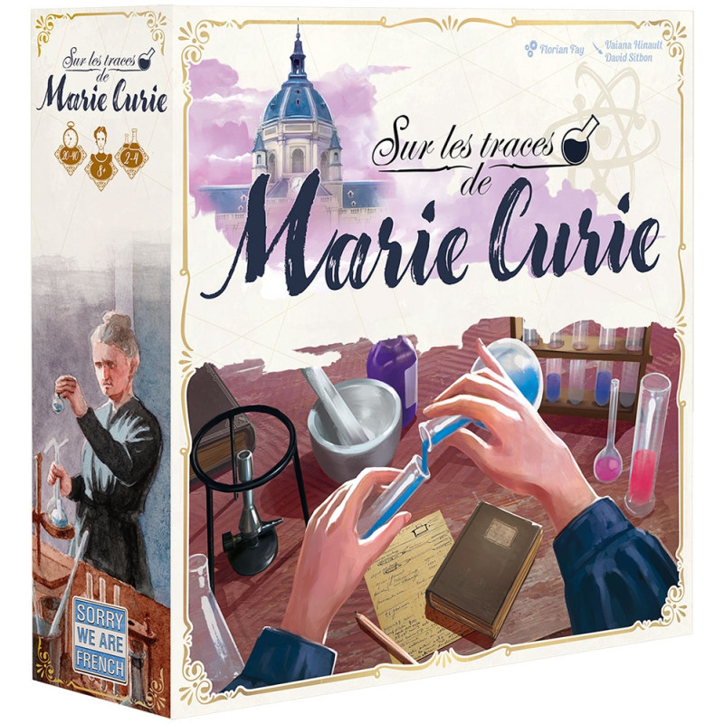 Jeu de société Sur Les Traces de Marie Curie