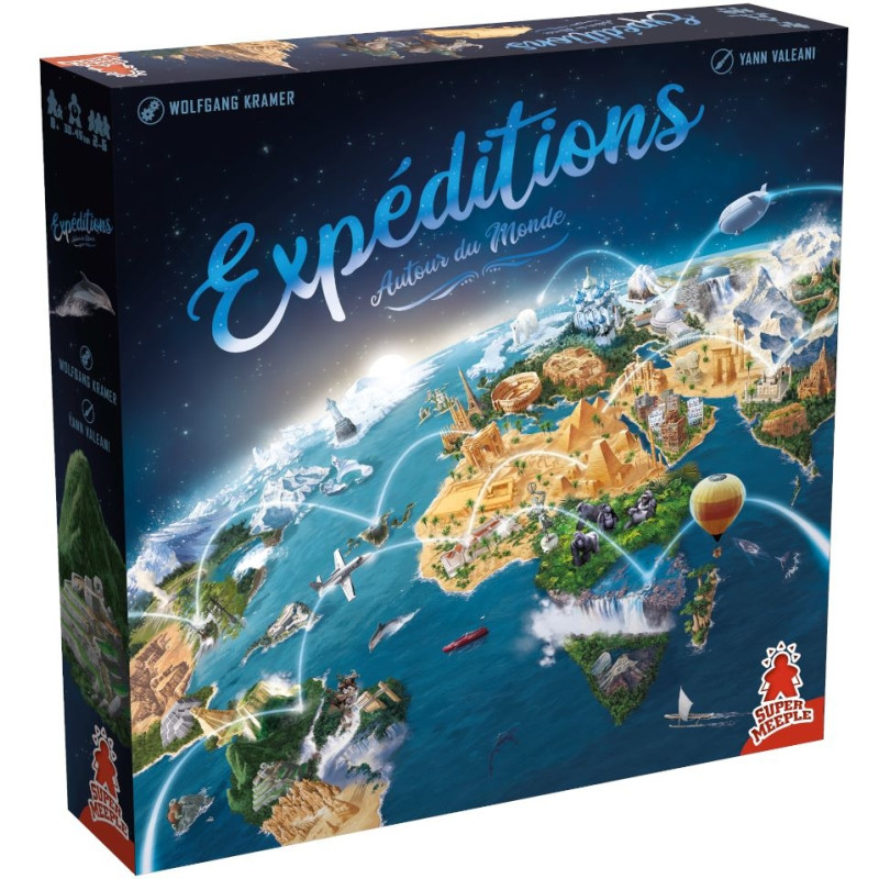 Jeu de société Expéditions - Autour du Monde