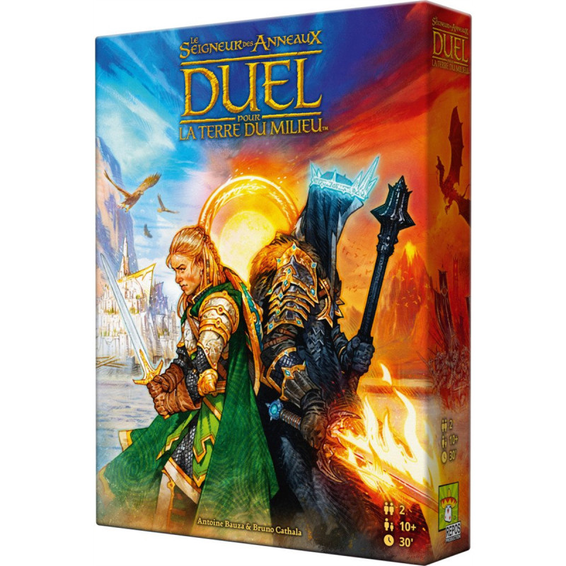 Jeu de société Le Seigneur Des Anneaux : Duel pour La Terre du Milieu