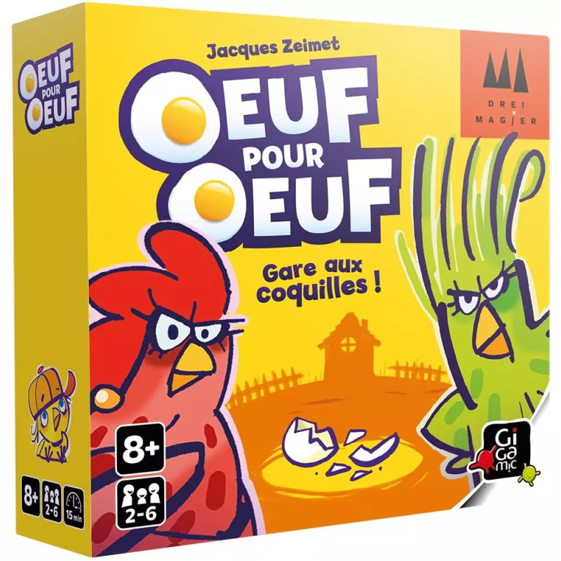 Jeu de société Œuf pour Œuf