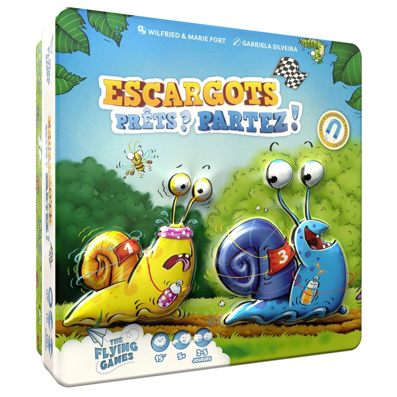 Jeu de société Escargots Prêts ? Partez ?