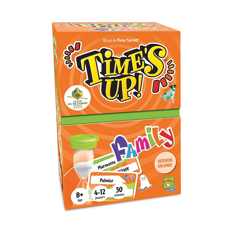 Jeu de société Time's Up Family 2 (Orange)