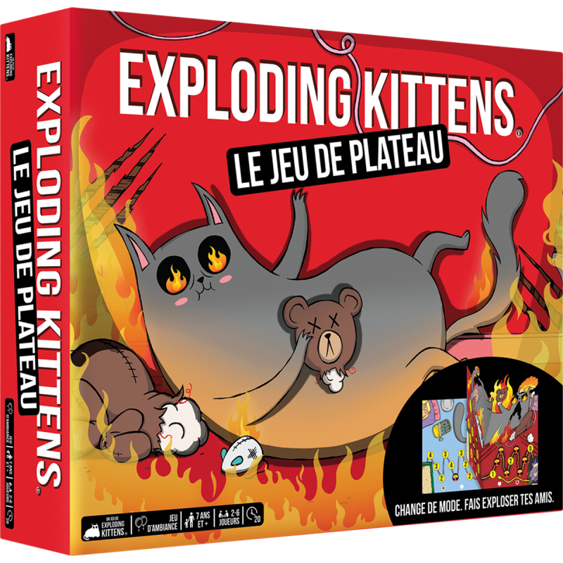 Jeu de société Exploding Kittens Le Jeu de Plateau
