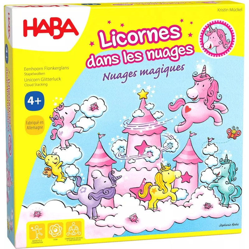 Jeu de société Licornes dans les Nuages - Nuages Magiques