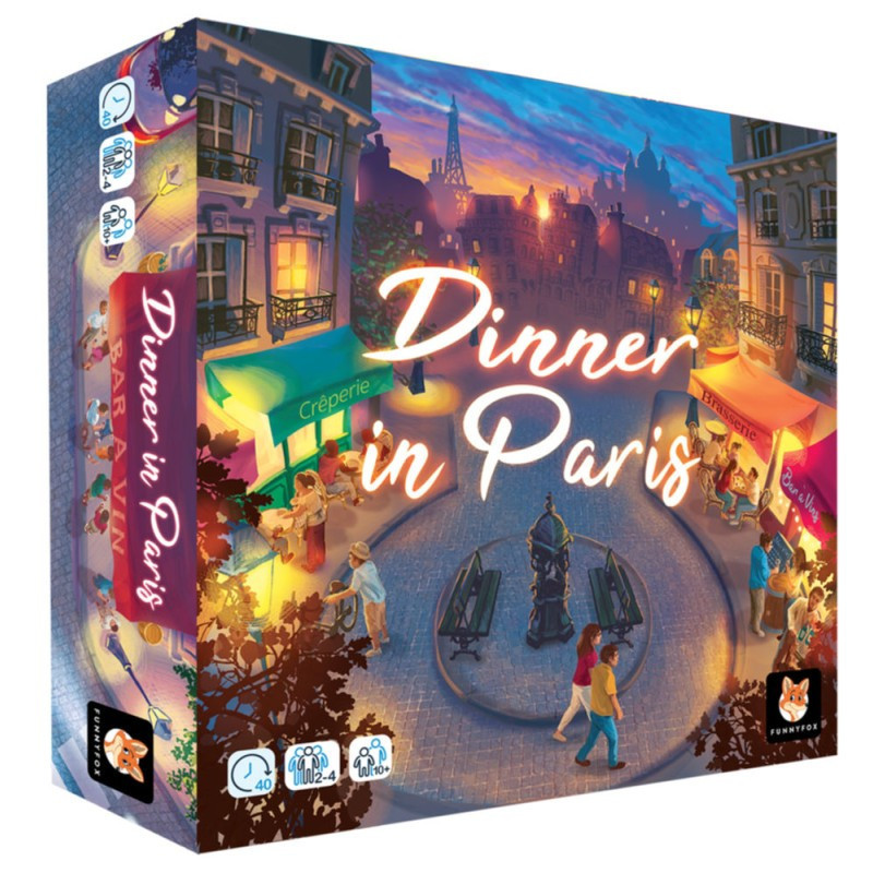 Jeu de société DINNER IN PARIS