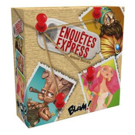 Enquêtes express Jeu de société Enquêtes express