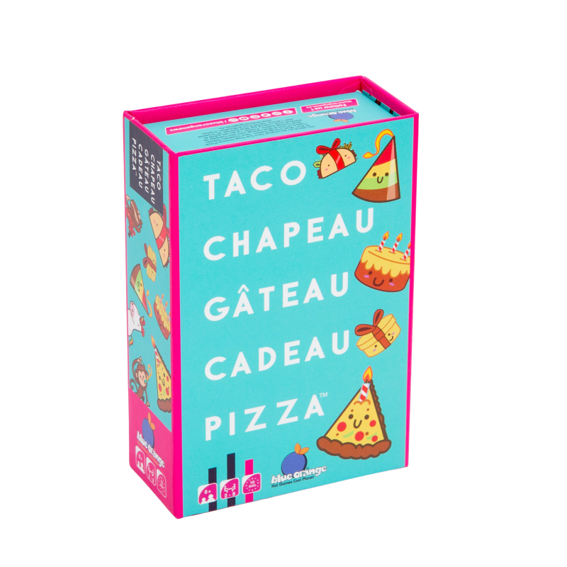 Jeu de société Taco Chapeau Gateau Cadeau Pizza