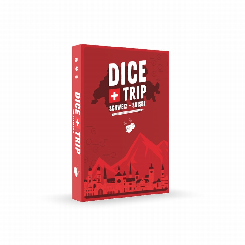 Jeu de société DICE TRIP SUISSE