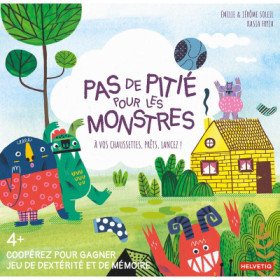 PAS DE PITIE POUR LES MONSTRES Jeu de société PAS DE PITIE POUR LES MONSTRES