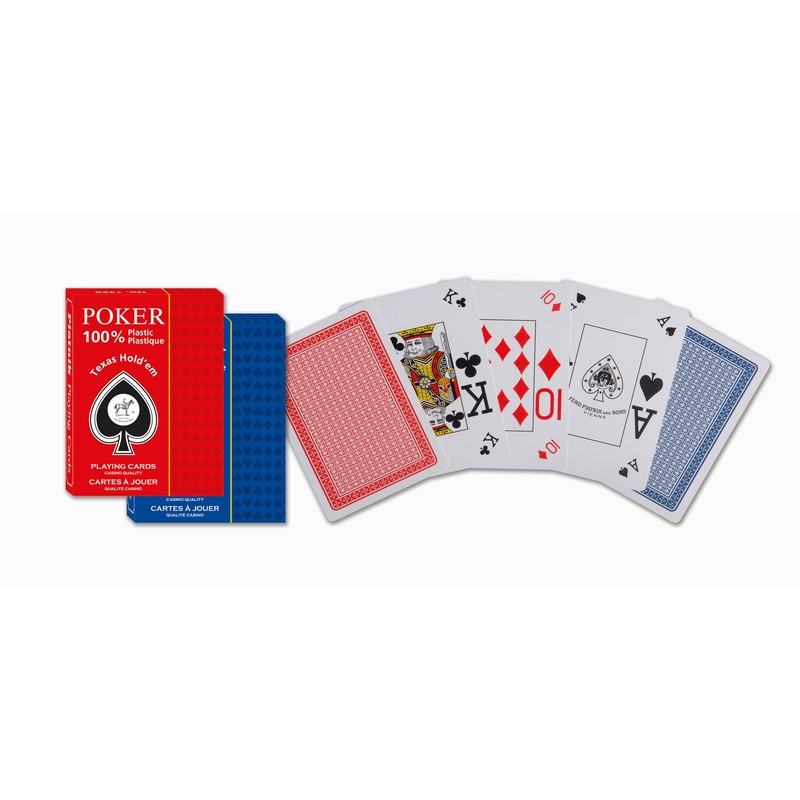 Jeu de société PLASTIC POKER TEXAS HOLD'EM