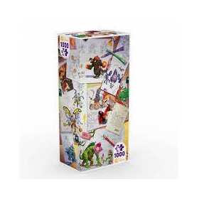 Jeu de société Puzzle UNIVERSE - 1000p : Making of Monsters (15)